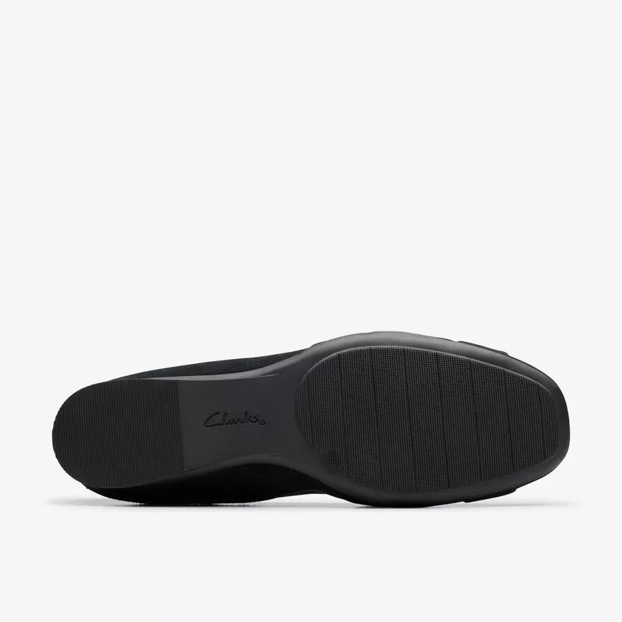 Jazmynn Gem – Schwarze Wildleder-Slip-Ons für Damen Jazmynn Gem – Schwarze Wildleder-Slip-Ons für Damen