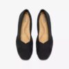 Jazmynn Gem – Schwarze Wildleder-Slip-Ons für Damen Jazmynn Gem – Schwarze Wildleder-Slip-Ons für Damen