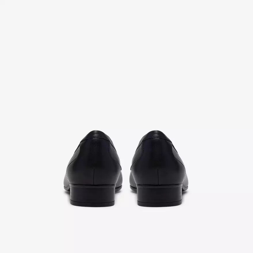 Juliet Mia Slip-Ons aus schwarzem Leder für Damen Juliet Mia Slip-Ons aus schwarzem Leder für Damen