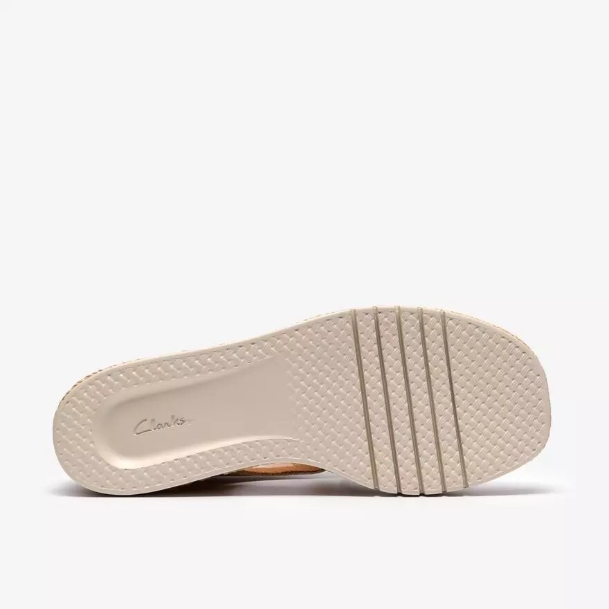 Kidiki Sun Beige Kombi-Keilabsatzsandalen für Damen Kidiki Sun Beige Kombi-Keilabsatzsandalen für Damen