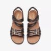 Kitly Ave Bronze Leder-Flache Sandalen für Damen Kitly Ave Bronze Leder-Flache Sandalen für Damen