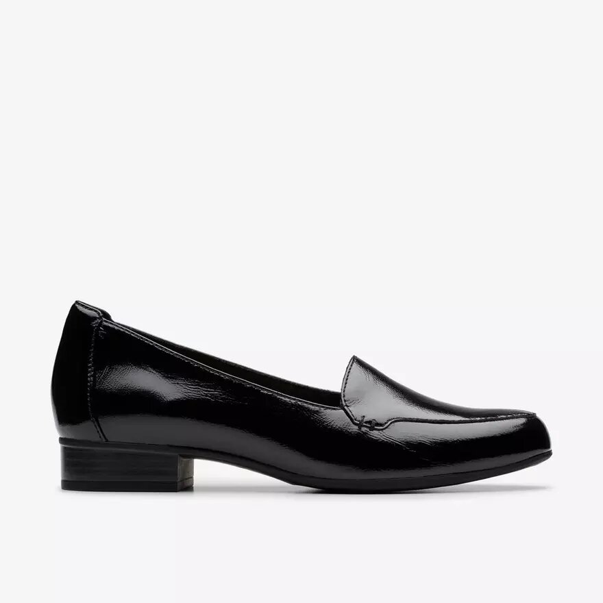 Krystine Lily – Schwarze Lack-Slip-Ons für Damen Krystine Lily – Schwarze Lack-Slip-Ons für Damen