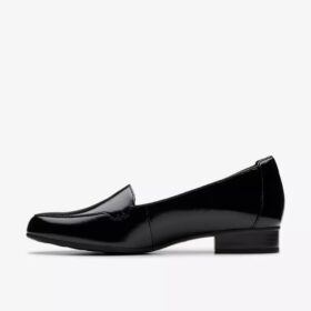 Krystine Lily – Schwarze Lack-Slip-Ons für Damen