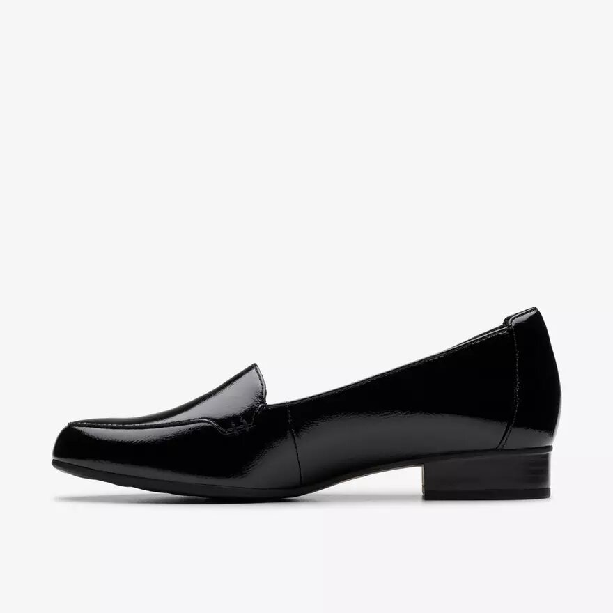 Krystine Lily – Schwarze Lack-Slip-Ons für Damen Krystine Lily – Schwarze Lack-Slip-Ons für Damen