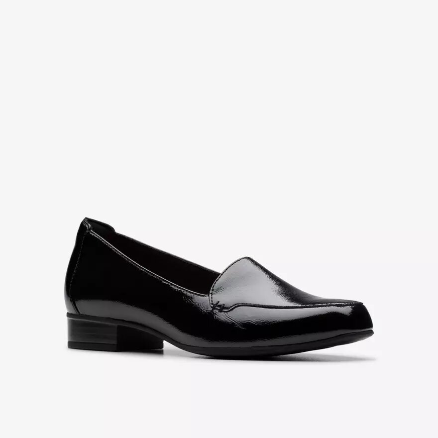 Krystine Lily – Schwarze Lack-Slip-Ons für Damen Krystine Lily – Schwarze Lack-Slip-Ons für Damen