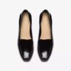 Krystine Lily – Schwarze Lack-Slip-Ons für Damen Krystine Lily – Schwarze Lack-Slip-Ons für Damen