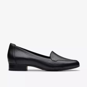 Krystine Lily Slip-Ons aus schwarzem Leder für Damen