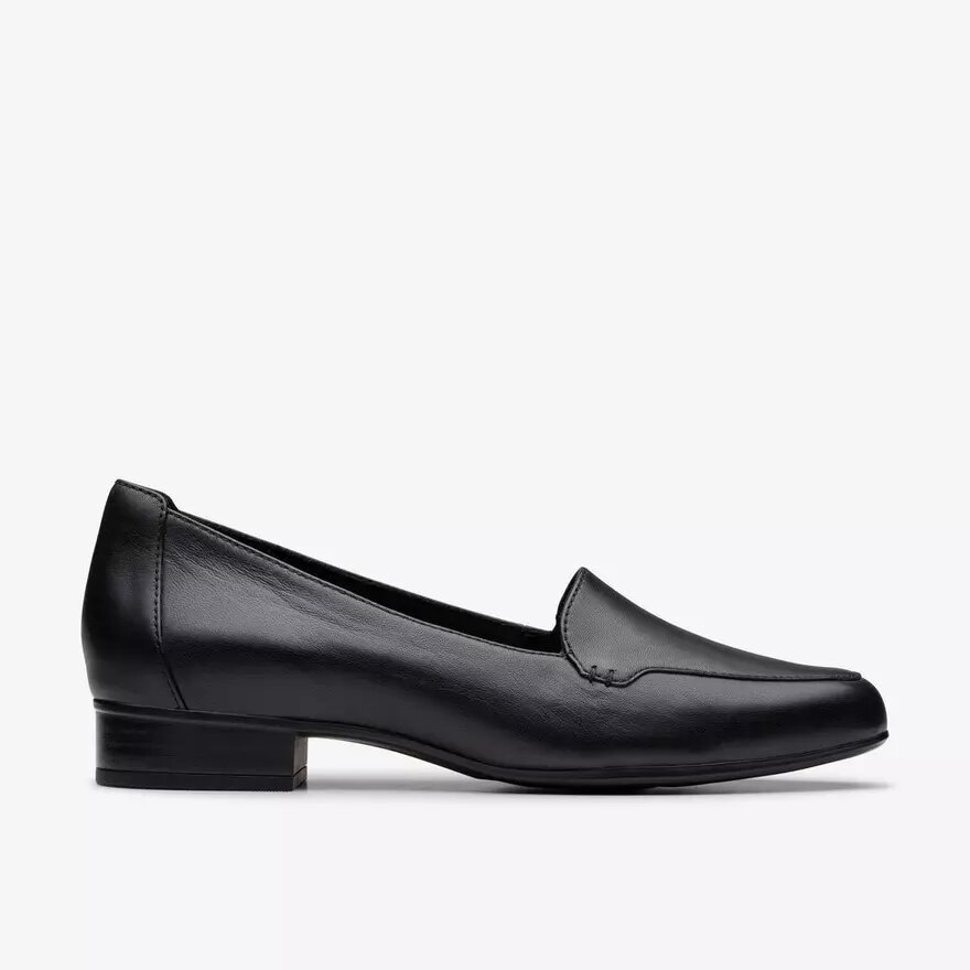 Krystine Lily Slip-Ons aus schwarzem Leder für Damen Krystine Lily Slip-Ons aus schwarzem Leder für Damen
