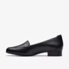 Krystine Lily Slip-Ons aus schwarzem Leder für Damen Krystine Lily Slip-Ons aus schwarzem Leder für Damen
