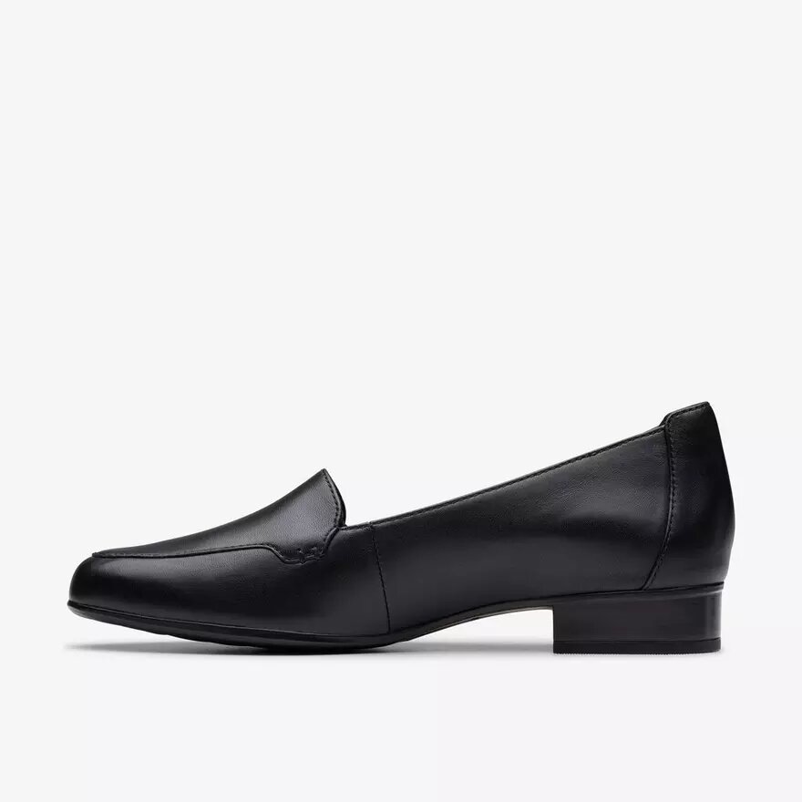Krystine Lily Slip-Ons aus schwarzem Leder für Damen Krystine Lily Slip-Ons aus schwarzem Leder für Damen