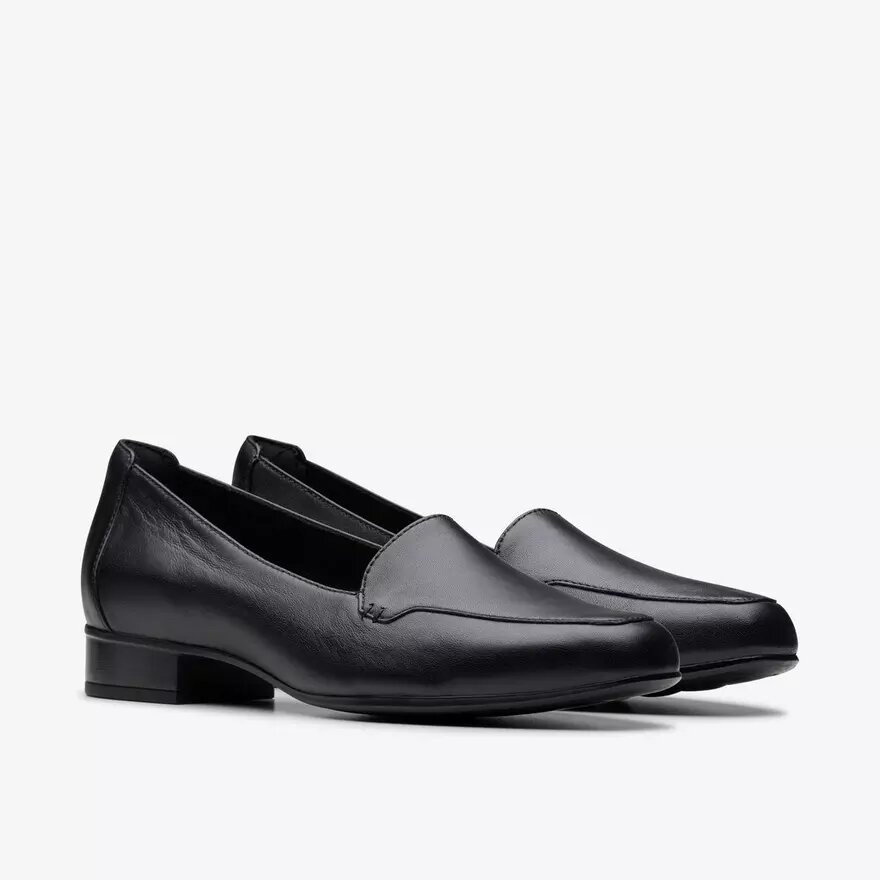 Krystine Lily Slip-Ons aus schwarzem Leder für Damen Krystine Lily Slip-Ons aus schwarzem Leder für Damen