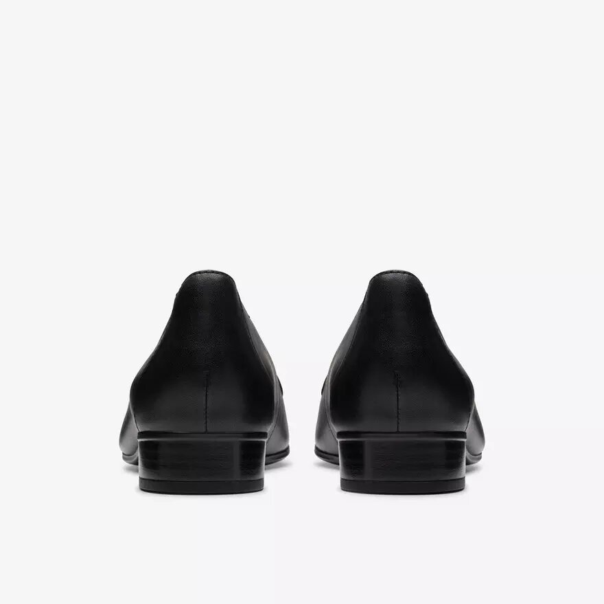 Krystine Lily Slip-Ons aus schwarzem Leder für Damen Krystine Lily Slip-Ons aus schwarzem Leder für Damen