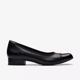 Krystine May Slip-Ons aus schwarzem Leder für Damen