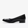 Krystine May Slip-Ons aus schwarzem Leder für Damen Krystine May Slip-Ons aus schwarzem Leder für Damen