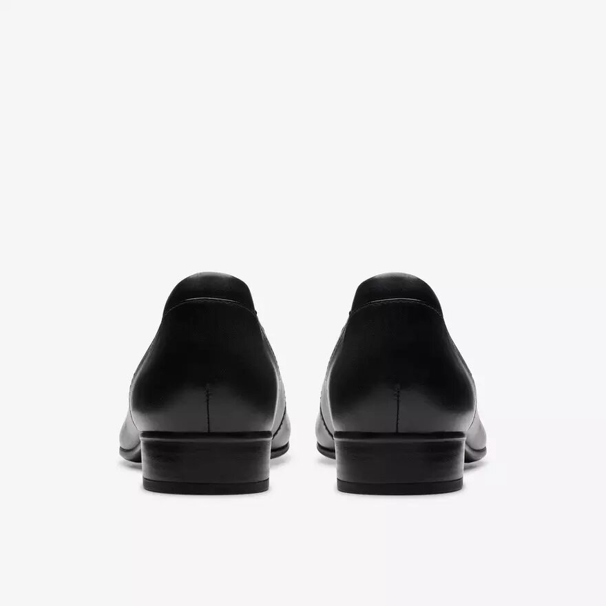 Krystine May Slip-Ons aus schwarzem Leder für Damen Krystine May Slip-Ons aus schwarzem Leder für Damen