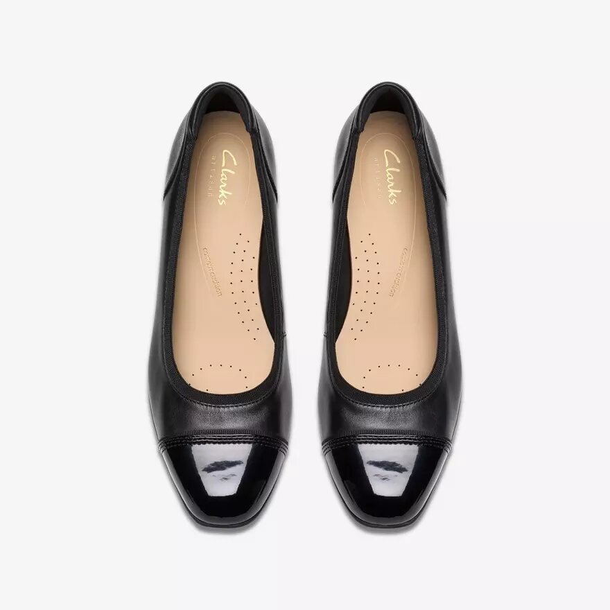 Krystine May Slip-Ons aus schwarzem Leder für Damen Krystine May Slip-Ons aus schwarzem Leder für Damen