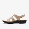Laurieann Ivy Flache Sandalen aus glattem Leder für Damen Laurieann Ivy Flache Sandalen aus glattem Leder für Damen