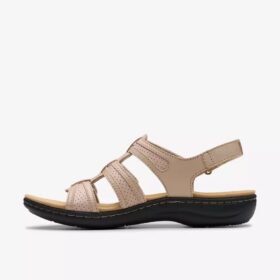 Laurieann Ivy Flache Sandalen aus glattem Leder für Damen
