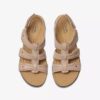 Laurieann Ivy Flache Sandalen aus glattem Leder für Damen Laurieann Ivy Flache Sandalen aus glattem Leder für Damen
