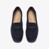 Lauryl Step Damen-Loafer aus marineblauem Wildleder Lauryl Step Damen-Loafer aus marineblauem Wildleder