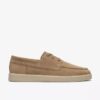 Lockford Bootsschuhe aus dunkelsandfarbenem Wildleder Lockford Bootsschuhe aus dunkelsandfarbenem Wildleder
