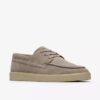 Lockford Bootsschuhe aus grauem Wildleder Lockford Bootsschuhe aus grauem Wildleder