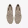 Lockford Bootsschuhe aus grauem Wildleder Lockford Bootsschuhe aus grauem Wildleder