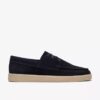 Lockford Bootsschuhe für Herren aus marineblauem Wildleder Lockford Bootsschuhe für Herren aus marineblauem Wildleder
