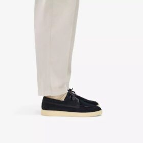 Lockford Bootsschuhe für Herren aus marineblauem Wildleder