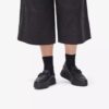 Loriini Izzy Damen-Loafer aus schwarzem Leder Loriini Izzy Damen-Loafer aus schwarzem Leder