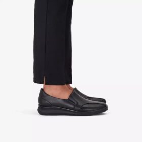Lynell Edge Damen-Loafer aus schwarzem Leder