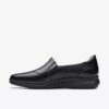 Lynell Edge Damen-Loafer aus schwarzem Leder Lynell Edge Damen-Loafer aus schwarzem Leder
