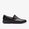 Lynell Slip – Schwarze Leder-Slip-Ons für Damen Lynell Slip – Schwarze Leder-Slip-Ons für Damen
