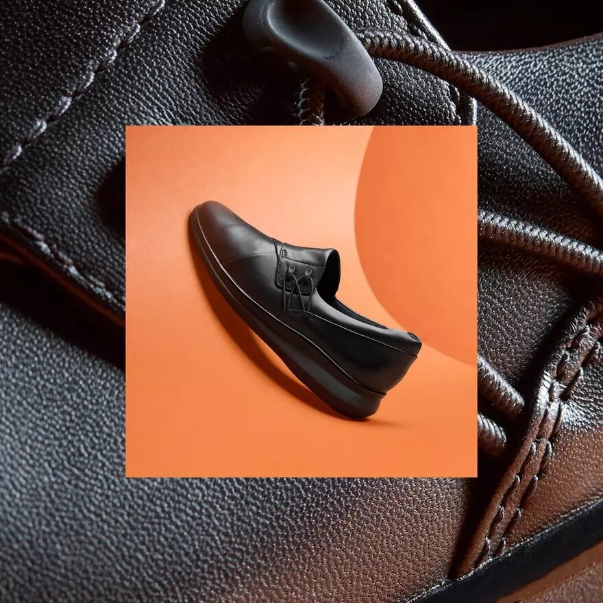 Lynell Slip – Schwarze Leder-Slip-Ons für Damen Lynell Slip – Schwarze Leder-Slip-Ons für Damen