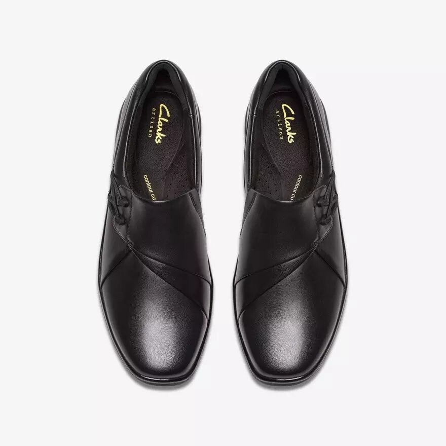Lynell Slip – Schwarze Leder-Slip-Ons für Damen Lynell Slip – Schwarze Leder-Slip-Ons für Damen