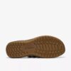 Maelynn Abby – flache Damensandalen aus schwarzem Leder
