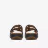 Maelynn Abby – flache Damensandalen aus schwarzem Leder