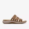 Maelynn Abby – flache Sandalen aus hellbraunem Leder für Damen Maelynn Abby – flache Sandalen aus hellbraunem Leder für Damen