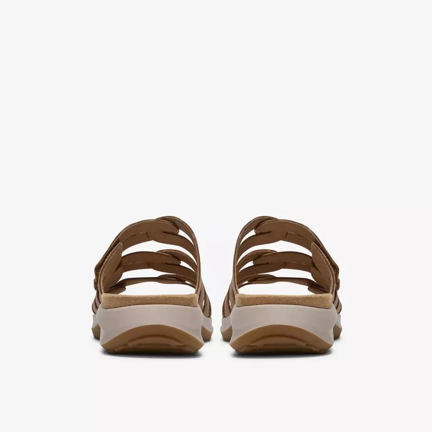 Maelynn Abby – flache Sandalen aus hellbraunem Leder für Damen Maelynn Abby – flache Sandalen aus hellbraunem Leder für Damen