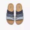 Maelynn Abby – Kombinierte flache Sandalen für Damen in Blau Maelynn Abby – Kombinierte flache Sandalen für Damen in Blau