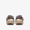 Maelynn Gem Damen-Flache Sandalen aus Denimblauem Nubukleder Maelynn Gem Damen-Flache Sandalen aus Denimblauem Nubukleder