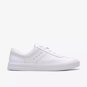 Makea Court Damen-Sneaker aus weißem Leder