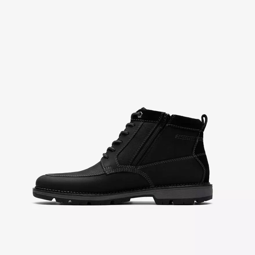 Maplewalk Rise Herren-Stiefeletten aus schwarzem Leder Maplewalk Rise Herren-Stiefeletten aus schwarzem Leder