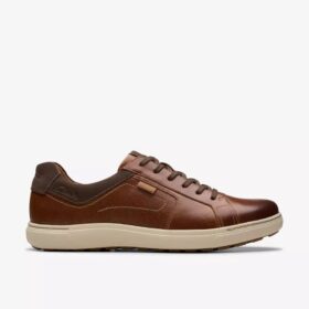 Mapstone Lace Herren-Sneaker aus hellbraunem Leder