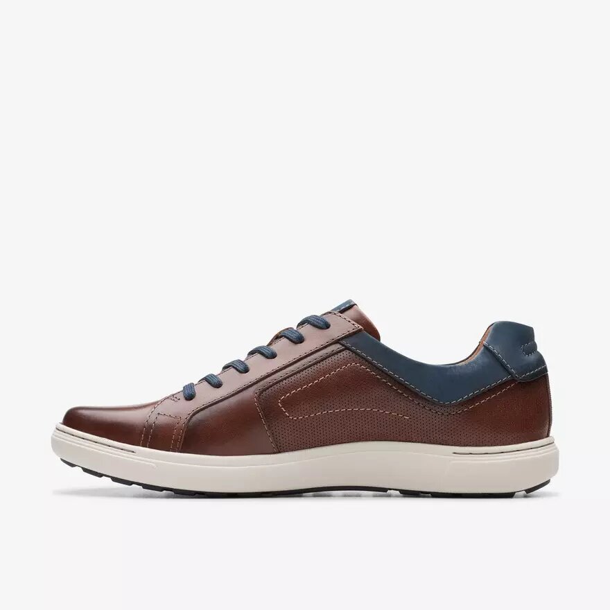 Mapstone Lace Herren-Sneaker aus Mahagoni-Leder Mapstone Lace Herren-Sneaker aus Mahagoni-Leder
