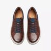 Mapstone Lace Herren-Sneaker aus Mahagoni-Leder Mapstone Lace Herren-Sneaker aus Mahagoni-Leder