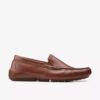 Markman Plain Herren-Mokassin-Loafer aus dunkelbraunem Leder Markman Plain Herren-Mokassin-Loafer aus dunkelbraunem Leder