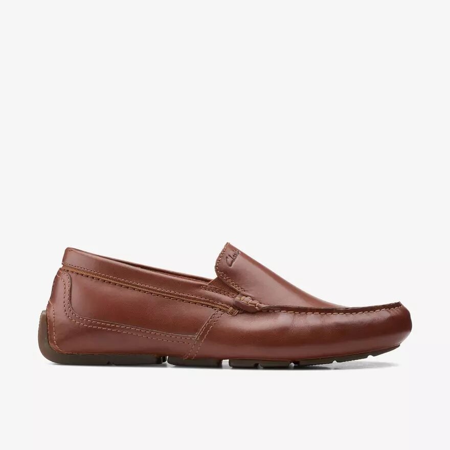 Markman Plain Herren-Mokassin-Loafer aus dunkelbraunem Leder Markman Plain Herren-Mokassin-Loafer aus dunkelbraunem Leder