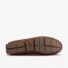 Markman Plain Herren-Mokassin-Loafer aus dunkelbraunem Leder Markman Plain Herren-Mokassin-Loafer aus dunkelbraunem Leder