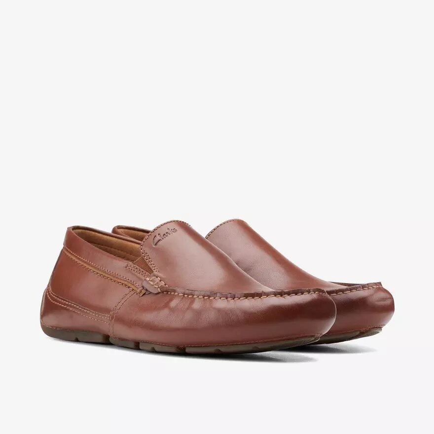 Markman Plain Herren-Mokassin-Loafer aus dunkelbraunem Leder Markman Plain Herren-Mokassin-Loafer aus dunkelbraunem Leder